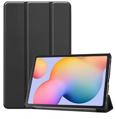 EtuiTab Serie - Tablethoes - Samsung Galaxy Tab S6 Lite - Zwart - Wake-Up/Sleep - Schokbestendig