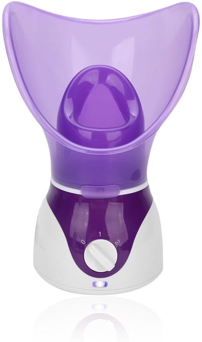 Dailygoody - Facial Steamer - Gezichtsstomer - Diepe Reiniging - Paars - Hydratatie - Aromatherapie - Geschikt voor Thuisgebruik - Gezichtsbehandeling