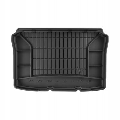 FROGUM PROLINE 3D Set - Rubberen Automatten + Kofferbakmat - Geschikt voor VW POLO IV Hatchback (2001-2009) - 3-deurs - Zwart