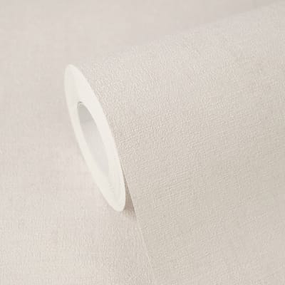 LICHT GLANZEND GEMÊLEERD BEHANG | Textiellook - Grijs Beige - A.S. Création Cuba II