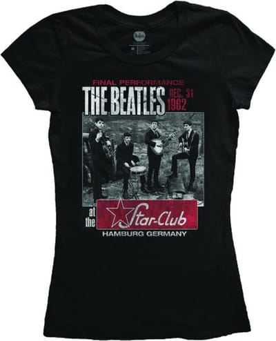 The Beatles - Star Club, Hamburg Dames T-shirt - S - Zwart