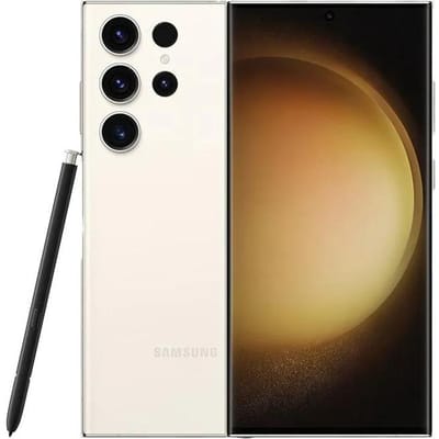 Samsung Galaxy S23 Ultra 5G SIM+eSIM 8 Go+256 Go Débloqué Smartphone Phare avec Appareil Photo 8/256GB blanc