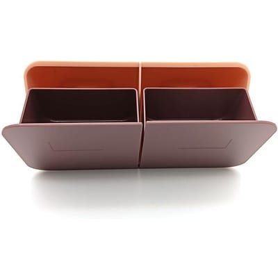 Badkamer Organizer Wattenschijfjes Opslag Plastic Wattenstaafje Houder Aan de muur gemonteerde Tampon Container Wattenstaafje Houder Cosmetische Organizer