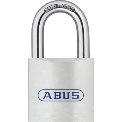 Abus Hangslot Met Sleutel Titalium Tkti37/60 - Massief Aluminium, Hoge Veiligheid - Behuizing 60mm