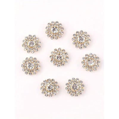50 pièces/ensemble Perle de cristal, Strass à la mode & Décor Perle d'imitation Perle pour la fabrication de bijoux Pour l'artisanat 14mm pur