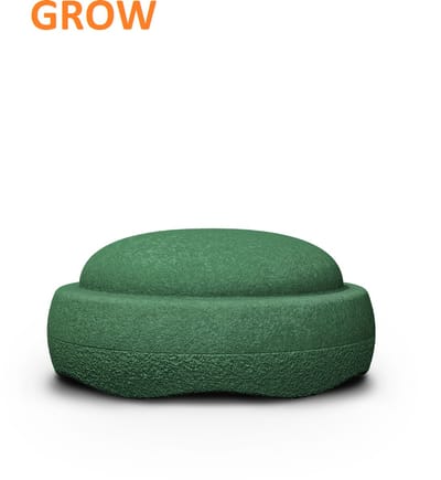 Stapelstein | GROW | Donkergroen | 1 steen XXL
