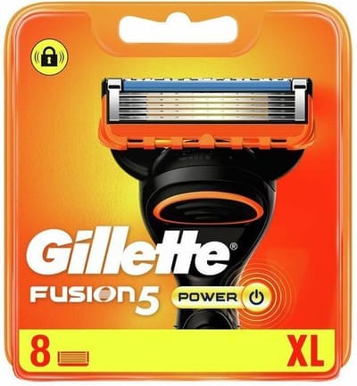 Gillette Fusion 5 Power - Scheermesjes - 8 Stuks