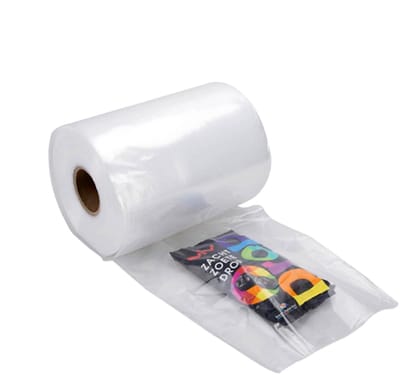 Inpakr Buisfolie 1 rol - 120 cm x 53 m - 150 micron - Transparant - LDPE
