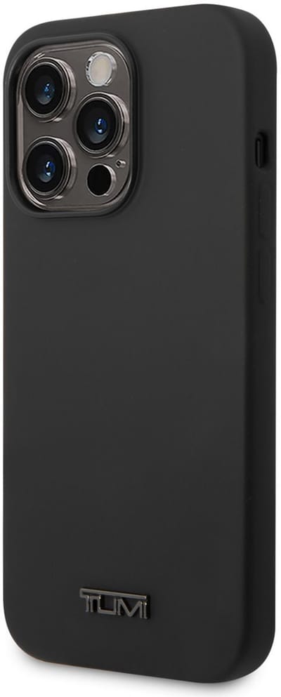 IPHONE 14 PRO - SILICONE BLACK HARD CASE - TUMI