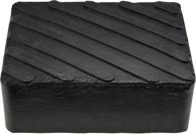 Rubberen pad voor korte hefbrug 165x120x60mm