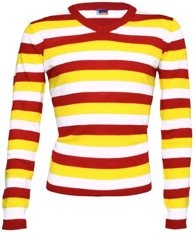 Fjesta© Oeteldonk trui kinderen - V-hals - Unisex - 98/104 - 4 jaar