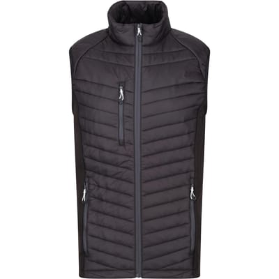 Regatta Heren Navigate Gewatteerd Hybride Gilet (Marine/Seal Grijs)