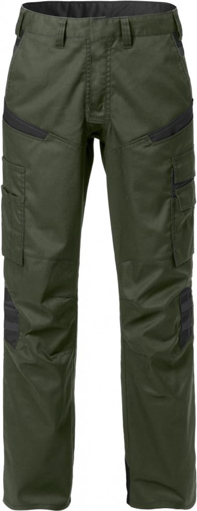 Fristads Broek Dames 2554 Stfp - Legergroen/zwart - 40