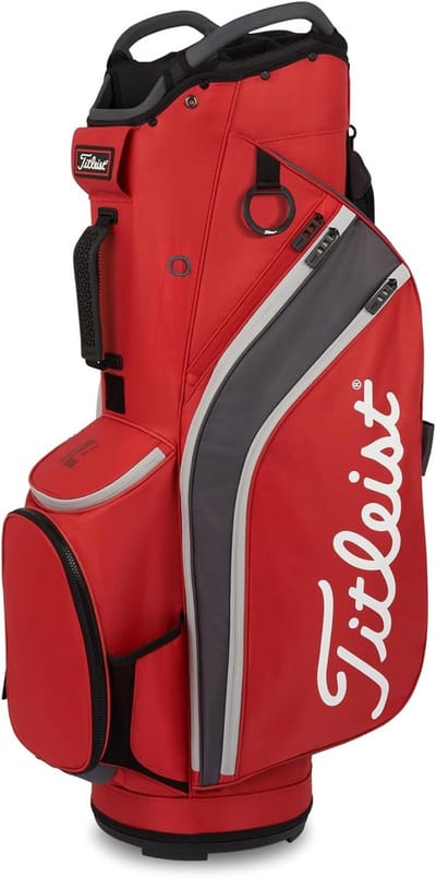 TITLEIST Cart 14 rood/grafiet/grijs