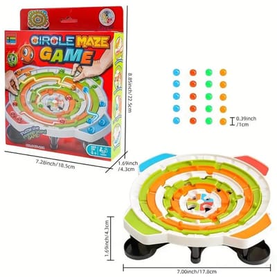Hersenkrakend Puzzelbalspel Strategie & Logica Schaakbord Voor Familieplezier Perfect Verjaardags- Of Vakantiecadeau Educatieve Spellen beige
