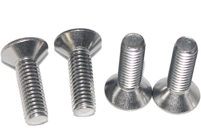 Allecto - M6 x 30 mm Countersunk Head Screws - Veilig en betrouwbaar - 25 stuks - Voor hout en metaal - Hoogwaardige afwerking