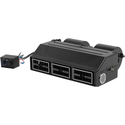 Onder het dashboard Koeler Assemblage Unit AC Airconditioning Verdamper Kit met 3 Luchtstroom Snelheden voor Auto Vrachtwagen black