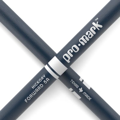 Promark TX5AW Classic Forward 5A Blue hickory drumstokken - blauw met houten tip