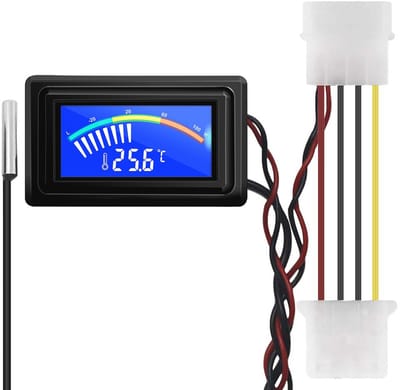 Digitale Thermometer met Waterdichte Sonde 50℃~110℃ voor PC en Aquarium