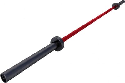 Gorilla Sports Olympische Halterstang - Halter - 50 mm - Belastbaar tot 680 kg - Rood