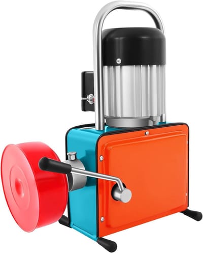Afvoerreinigingsmachine - Rioolreiniger Buizenreiniger - Verstoppingen Verwijderen - 1000W Zuivere Koperen Motor - 30 m Lengte