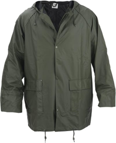 Regenjas SafeWorker Palau pu-flex, groen, maat L