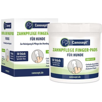 Canosept® vingerkussentjes voor tandverzorging bij honden 50 Pads