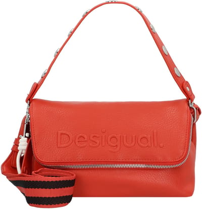 Desigual Schoudertas Half Logo Venecia 3.0 Crossbody Bag Carmine Rood