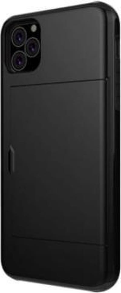 DrPhone SZ3 - Zachte TPU - Geschikt voor iPhone 11 Pro- Kaartsleuven - Zwart