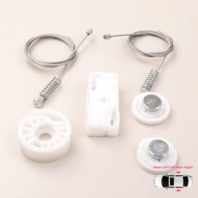 BWR5238 Kit de réparation de lève-vitre de custode arrière gauche ou droit pour Ford Mustang MK5 S197 2005-2014 2 portes cabriolet coupé