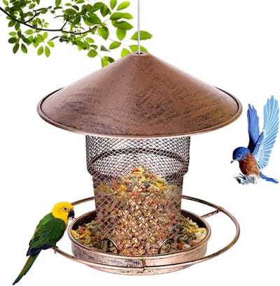 Hangbare en Vouwbare Vogelvoederhuis met Weerbestendige Dak voor Balkon en Tuin Decoratie, Perfect voor Vogels en Tuinliefhebbers
