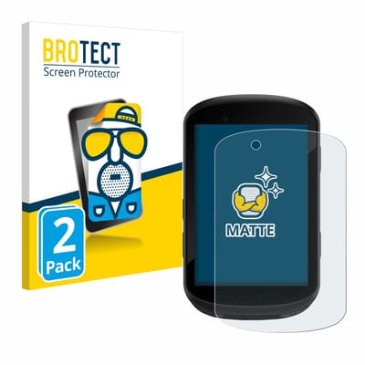 BROTECT - Screenprotector voor Garmin Edge 530 / Edge 830 - Folie Beschermfolie matte 2 Stuks