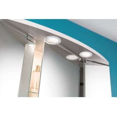 Paulmann 99920 LED-inbouwlamp Set van 2 stuks LED LED vast ingebouwd 5 W Chroom (glanzend)