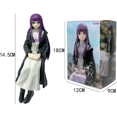 Figurine Anime Frieren L'Aventure d'Après le Voyage Stopper-Nouilles Figurine d'Action Frieren Figurine Luminasta Modèle de Collection Frieren