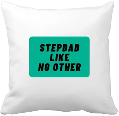 Akyol - stepdad like no other Kussen hoes - Vader - geweldige papa - niemand anders - verjaardag - cadeau - kado - bedankje - geschenk - 40 bij 40 cm
