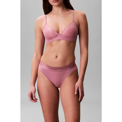 Calvin Klein Lightly Lined Wirefree Bra Soft Mauve Taglia: 34C | Reggiseni Outlet | Donna | Viola