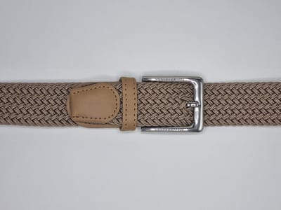 Vlecht riem Gevlochten riem Elastiek riem - unisex - geschikt voor zowel mannen als vrouwen