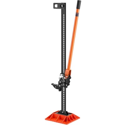 Jack de levage agricole tout-terrain 122 cm avec base 3,18 T Levage élevé Tracteur Véhicule