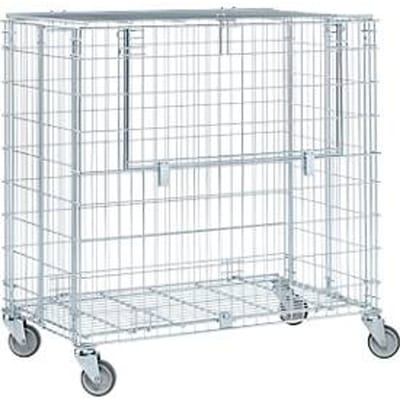 Mobiele gaaswagen voor bal of andere, L 950 x B 615 x H 1030 mm,met 2 laadkleppen