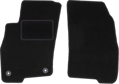 Voormatten zwart voor: Fiat Grande Punto hatchback (2005-2009)