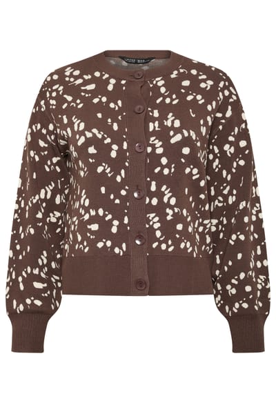 Limited Collection Bruin Vest Met Hertenprint Size 40-42