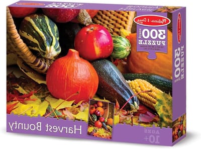 Legpuzzel 300 Stukjes - Puzzel Herfst - Familie Activiteit - Uniek Gevormde Stukjes - 49 x 67 cm - Kleurrijk