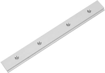 Dailygoods- Miterbar 200mm - T-slot Rail - Aluminium Legering - Verstelbare Gids - Multi-Hole Ontwerp - Geschikt voor Houtbewerking - T-track