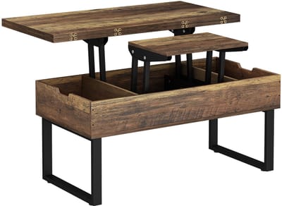 Vicco Lifty Salontafel – 100 x 50 cm met liftfunctie Eiken rustiek