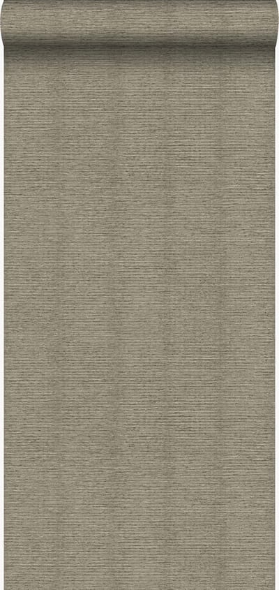 Origin Wallcoverings behang linnenstructuur lichtbruin - 53 cm x 10.05 m - 347378