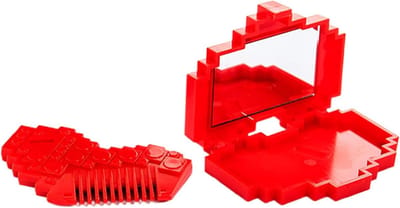 Splijtend Haar Trimmer - Pony Borstel - Haar Onderhoud - Ingebouwd Spiegel - 8.2 cm - Zwart