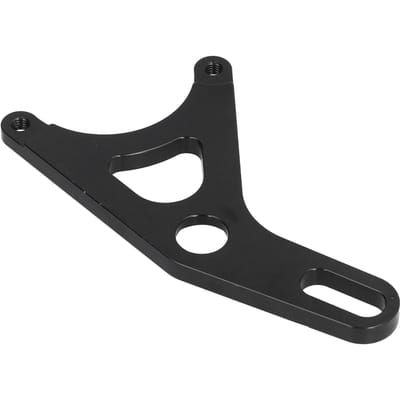Adaptateur Support d'Étrier de Frein Arrière pour Moto Scooter Électrique Disque de Frein 8.7in Étrier Radial 3.2in black