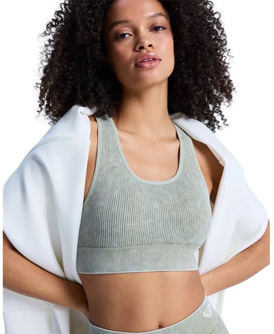 Roxy Chillout Seamless Washed Sportbeha Groen XS-S Vrouw
