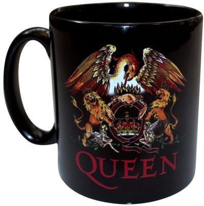 Queen - Logo - Classic Crest - Bedrukte Mok Beker