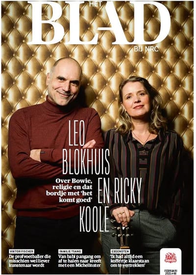 HET BLAD NRC EDITIE 48 FEB 2021 TIJDSCHRIFT LEO BLOKHUIS EN RICKY KOOLE